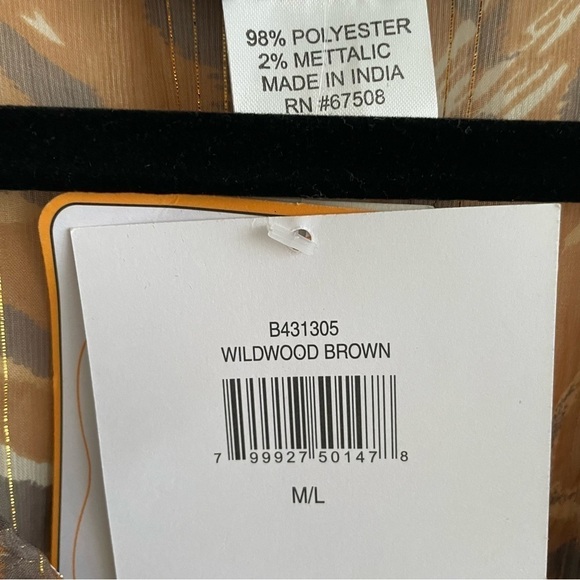 SOL & MER Swimwear Coverup Tunic Mini Dress
Animal Leopard Cheetah Print M/L - Picture 12 of 13